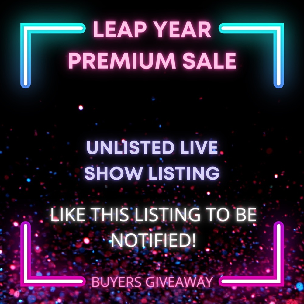 UNLISTED LIVE SHOW LISTING